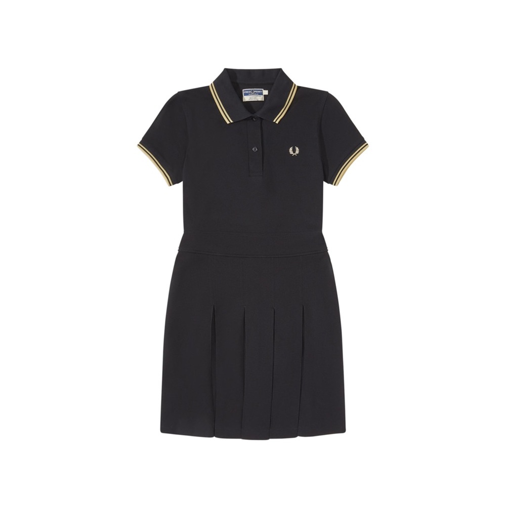 Fred Perry | Pleated Pique Tennis Dress